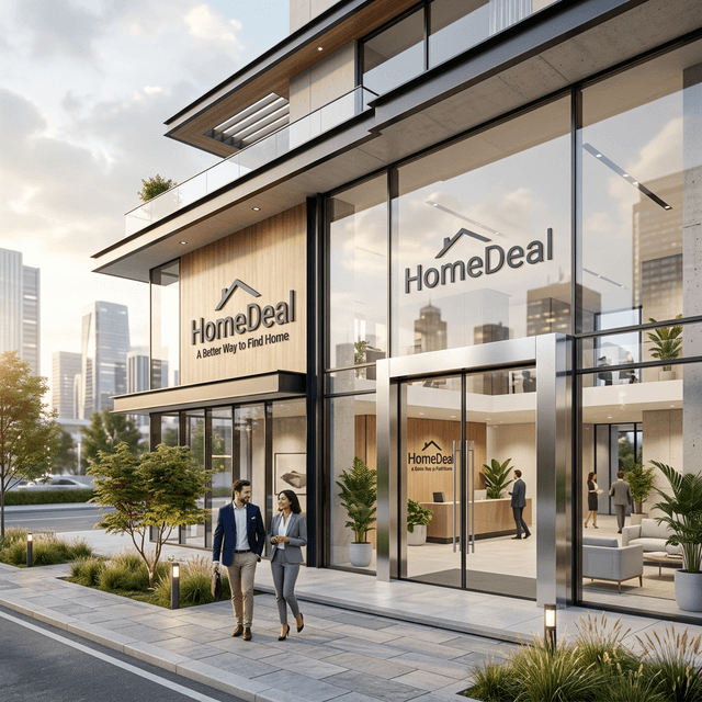 HomeDeal Startup Branding